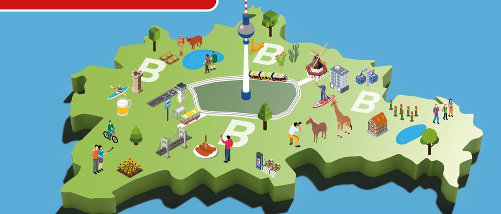 Berlin ist auch außerhalb des S-Bahnrings interessant. 