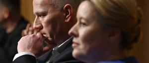 Kai Wegner (CDU) und Franziska Giffey (SPD) benötigen zur Zeit viel diplomatisches Geschick.