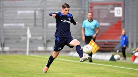 Auf dem Sprung. Lukas Ullrich wechselt wohl von Hertha BSC zu Borussia Mönchengladbach.
