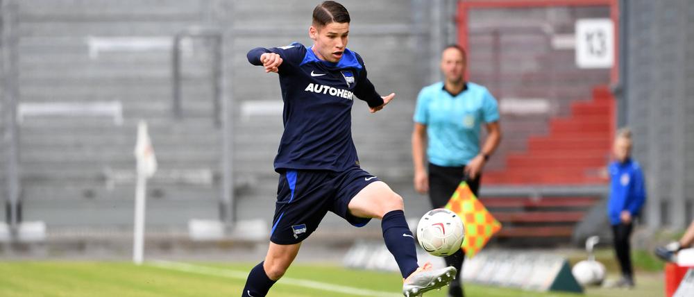 Auf dem Sprung. Lukas Ullrich wechselt wohl von Hertha BSC zu Borussia Mönchengladbach.