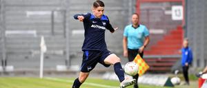 Auf dem Sprung. Lukas Ullrich wechselt wohl von Hertha BSC zu Borussia Mönchengladbach.