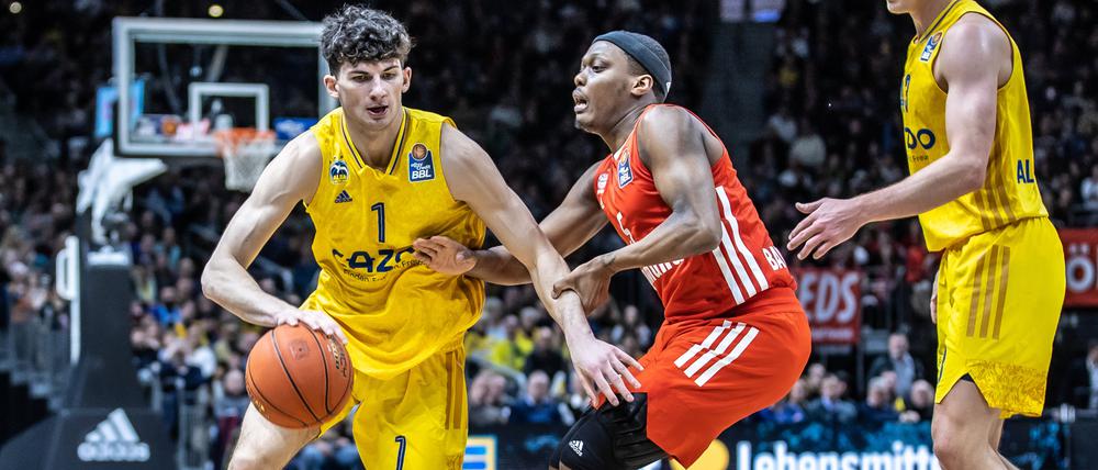 Gabriele Procida (links) Weg soll irgendwann in die NBA führen.