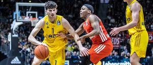 Gabriele Procida (links) Weg soll irgendwann in die NBA führen.