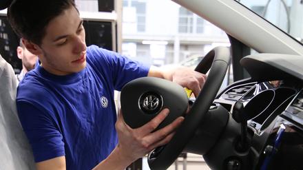 VW-Werk in Wolfsburg Niedersachsen am 01.03.2019.