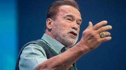 Arnold Schwarzenegger, Schauspieler und ehemaliger Gouverneur von Kalifornien.