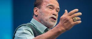 Arnold Schwarzenegger, Schauspieler und ehemaliger Gouverneur von Kalifornien.
