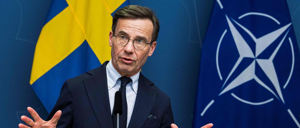 Schwedens Ministerpräsident Ulf Kristersson.