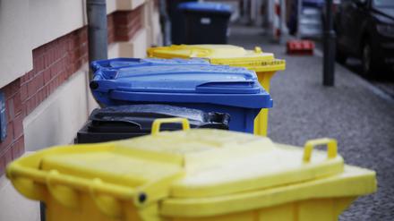 Die Mülltrennung in der Langhansstraße ist buchstäblich für die Tonne. 