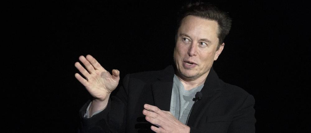 Tesla- und Twitter-Chef Elon Musk.