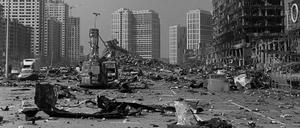 Fotografie von Oleksandr Glyadelov.“ Documentation of the War, 2022-2023“.