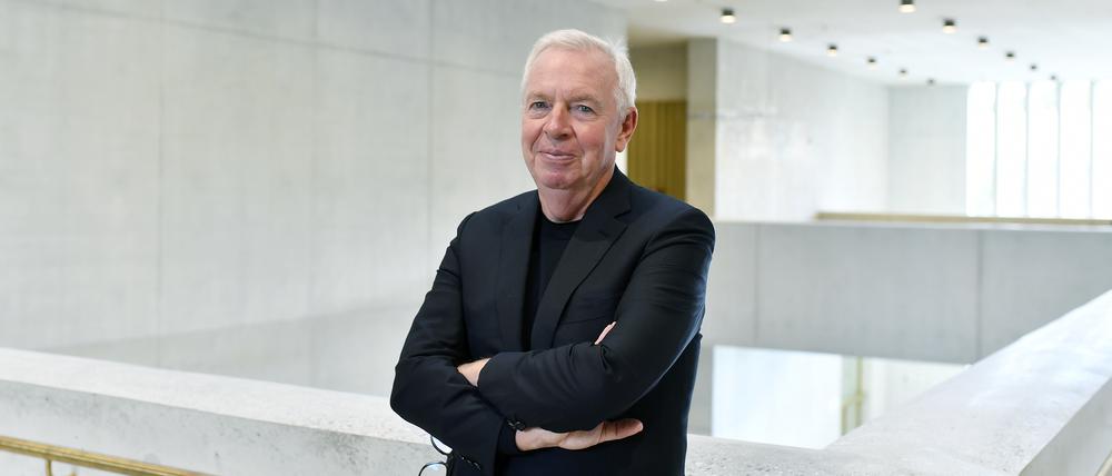 David Chipperfield im Erweiterungsbau des neuen Kunsthaus Zürich. 