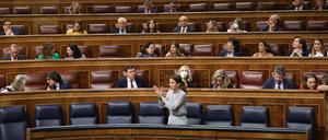 Das Abgeordnetenhaus in Madrid. 