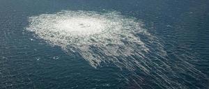 Dieses Leck ist eines von drei an der Nord Stream-Gaspipeline in der Ostsee (Archivbild).