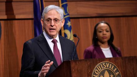 US Attorney General Merrick Garland.