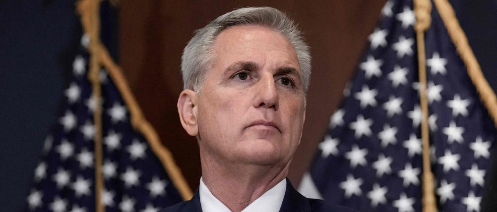 Kevin McCarthy, Vorsitzender des US-Repräsentantenhauses (Archivbild)
