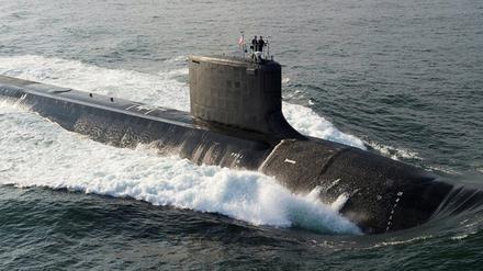 Ein nuklear betriebenes U-Boot der Virginia-Klasse.