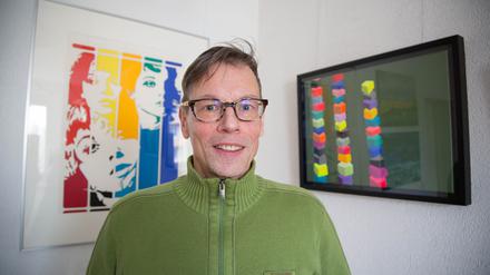 Carsten Keller ist ein Leihkunst-Fan. 