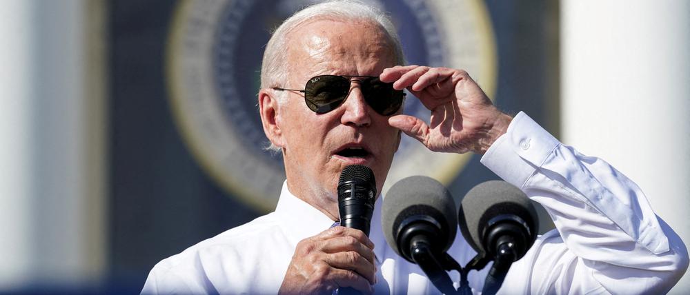 US-Präsident Joe Biden strebt eine zweite Amtszeit an.