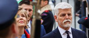 Der neu gewählte tschechische Präsident Petr Pavel auf dem Weg zu seiner Inauguration im Prag.