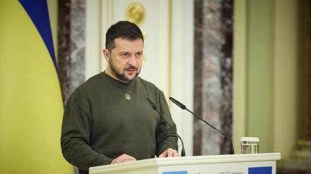 Wolodymyr Selenskyj am 8. März 2023.