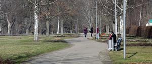 Volkspark Potsdam. Ehemaliges Gelände der Bundesgartenschau 2001.