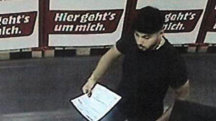Der Tatverdächtige im Stern-Center. 
