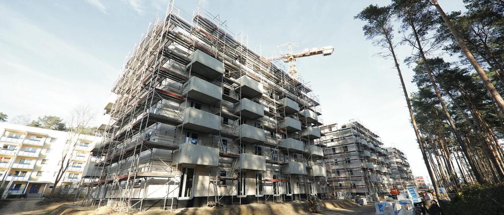 Ein Neubau.