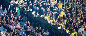 Die Polizei hofft auf ein friedliches Derby, ist aber auf alles vorbereitet.