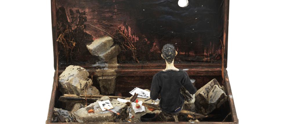 Was nach der Flucht übrigbleibt, passt bei Pawel Althamer in einen Koffer: „Yevgen“ ist entstand in diesem Jahr.