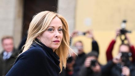 Die italienische Ministerpräsidentin Giorgia Meloni.