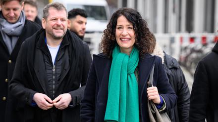 Kurs ohne Mehrheit. Die Fraktionschefs der Grünen, Bettina Jarasch und Werner Graf.