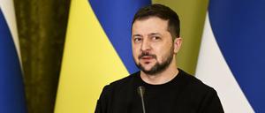 Wolodymyr Selenskyj, Präsident der Ukraine, wird auch im diesen Jahr nicht bei den Oscars sprechen. 