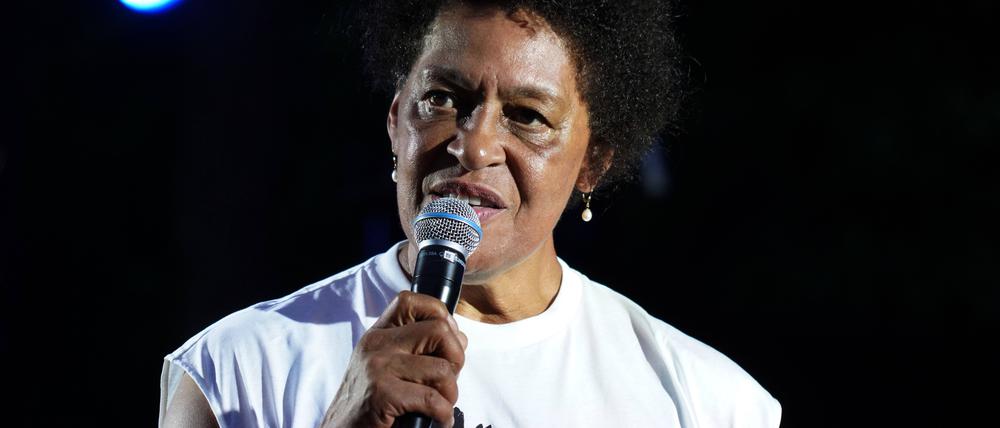 August 7, 2021, New York, New York, USA: CARRIE MAE WEEMS at the Watermill Center Summer Festival-Crossroads,.The Watermill Center,.Watermill, NY.August 7, 2021. New York USA - ZUMAms4_ 20210807_zaf_ms4_009 Copyright: xSoniaxMoskowitzxGordonx