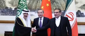 China hat das Abkommen zwischen den Saudis und den Iraner vermittelt.