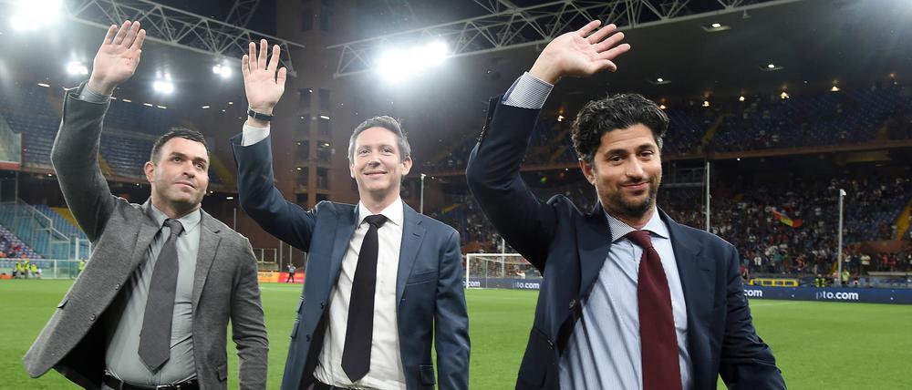 Der neue Windhorst. Josh Wander (rechts) übernimmt mit 777 Partners die Mehrheit an der Hertha BSC KGaA.