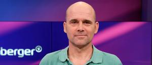 Er ging mit dem Thema an die Öffentlichkeit. Jan Hempel, ehemaliger Weltklasse-Wasserspringer im Studio der ARD-Talkshow „Maischberger“. 