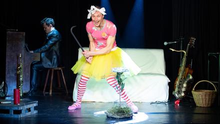 Theaterschiff Potsdam , „Sichtbare Gedanken“ , Foto: Stefan Gloede