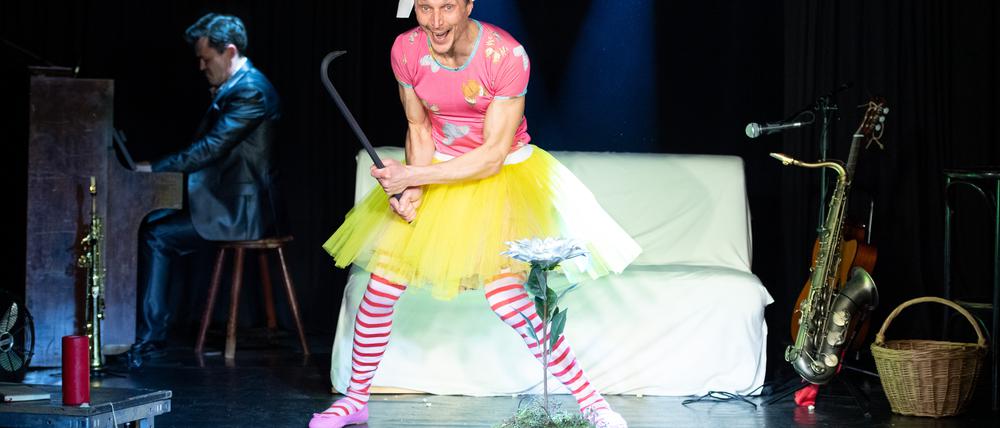 Theaterschiff Potsdam , „Sichtbare Gedanken“ , Foto: Stefan Gloede