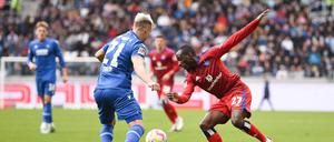 War kein schöner Nachmittag für... Jean-Luc Dompe (r.) und den Hamburger SV.