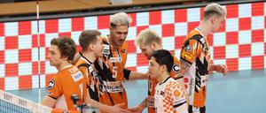 Die BR Volleys spielten konzentriert, obwohl ihnen Platz eins in der Tabelle nicht mehr zu nehmen ist.