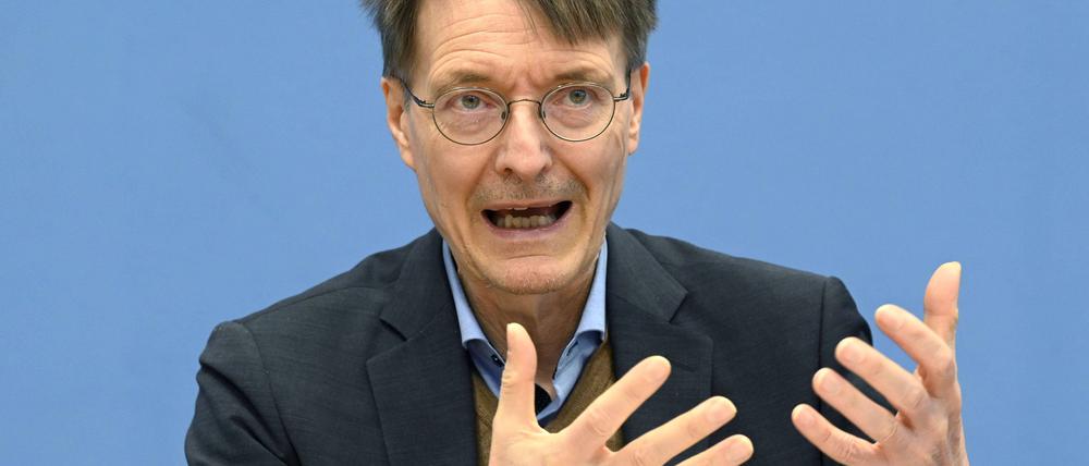 Bundesgesundheitsminister Karl Lauterbach