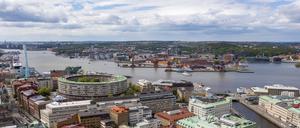 Schwedens zweitgrößte Stadt: Göteborg an der Westküste.