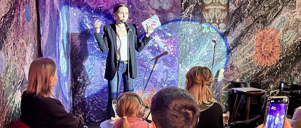 Irena Karpa im Space Meduza in Berlin.