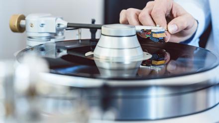 Vinylplatten sind weiterhin äußerst beliebt.