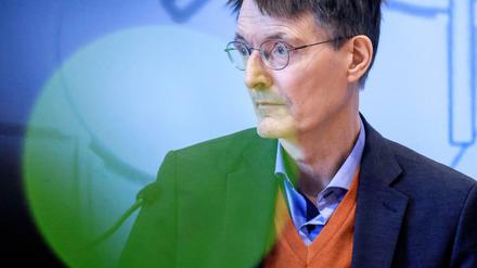 Karl Lauterbach (SPD), Bundesgesundheitsminister, spricht im Landtag in Nordrhein-Westfalen im März 2023.