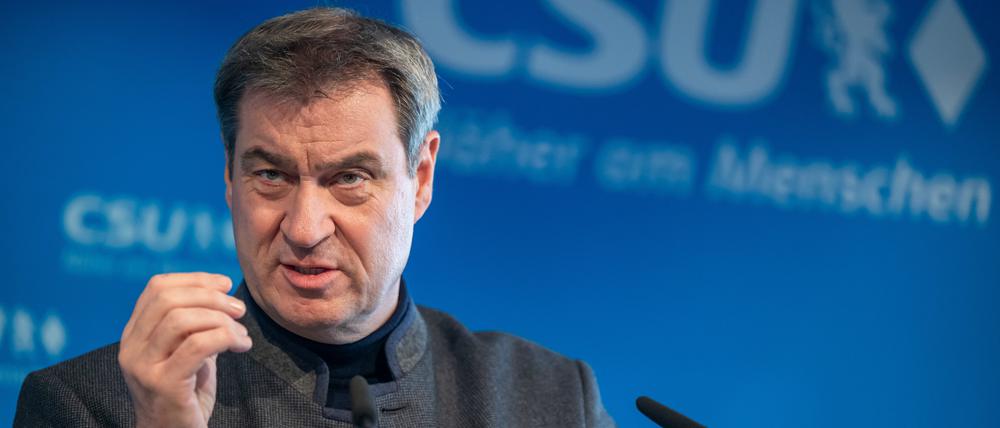 CSU-Chef Markus Söder