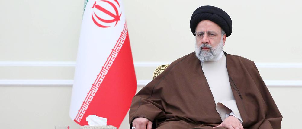 Der iranische Präsident Ebrahim Raisi am 12. März 2023
