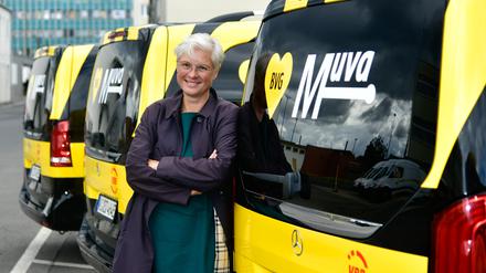 Eva Kreienkamp kam im Herbst 2020 aus Mainz zur BVG.