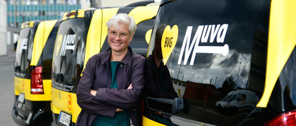 Eva Kreienkamp kam im Herbst 2020 aus Mainz zur BVG.