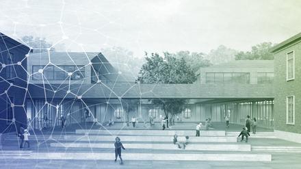 Der neue Gesamtschul-Campus im neuen Stadtteil Krampnitz soll 2027 stehen.